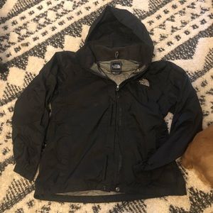 North face rain coat